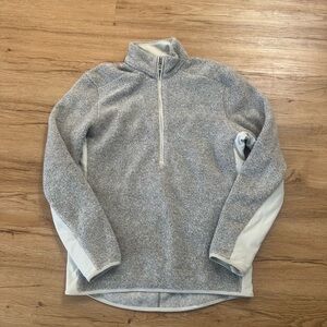 Lululemon Tundra Trek 1/2 Zip Mens Quarter Zip Fleece Pullover Grey Size S